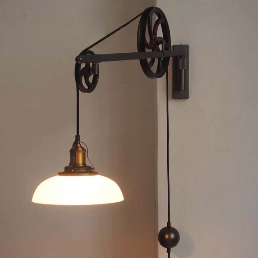 wall pulley system