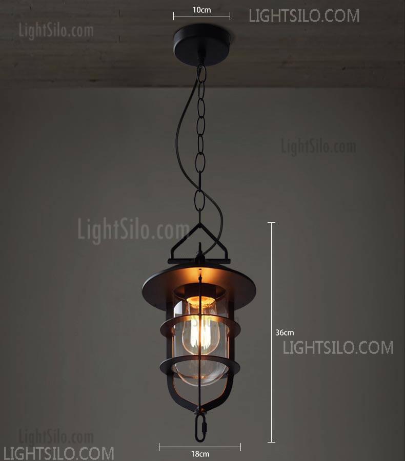 Lyndon Metal Cage Industrial Pendant Light